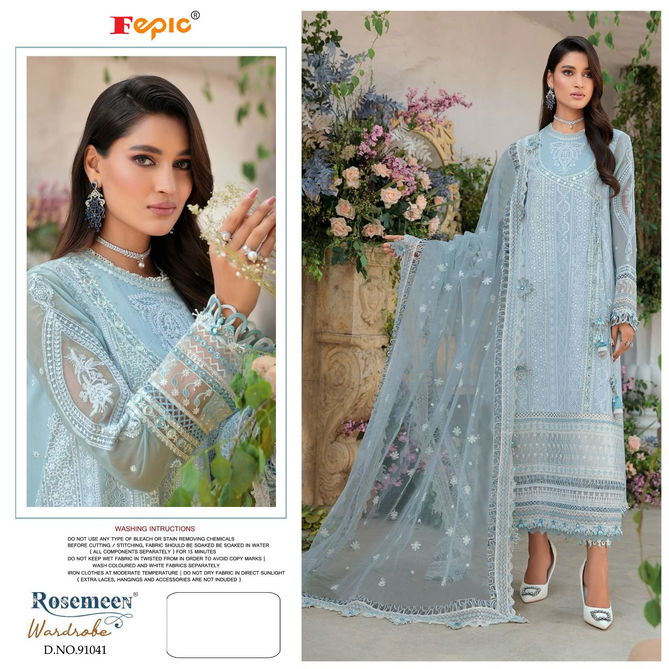 ROSEMEEN WARDROBE New Ethnic Wear Georgette Pakistani Salwar Suit Collection